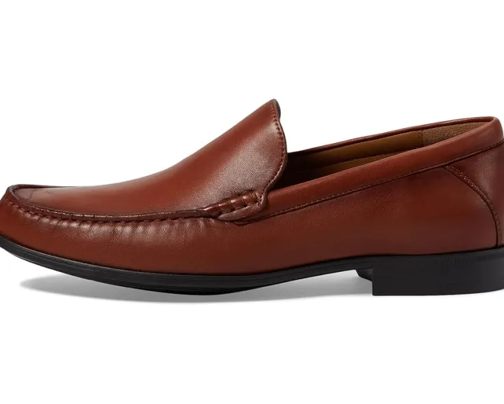 hawkins_venetian_3.webp Johnston & Murphy Adaptive | Loafers<Hawkins Venetian Cognac Glove Leather
