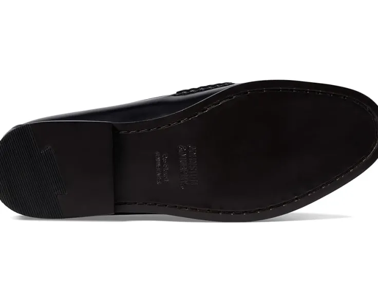 hayes_penny_loafer_2.webp Johnston & Murphy Adaptive | Loafers<Hayes Penny Loafer Black