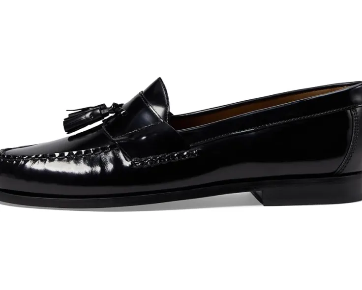 hayes_tassel_loafer_3.webp Johnston & Murphy Adaptive | Loafers<Hayes Tassel Loafer Black