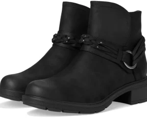 Clarks Boots & Booties<Hearth Kaylie Black Oily Leather