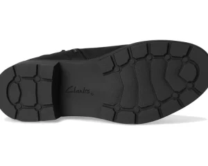 Clarks Boots & Booties<Hearth Kaylie Black Oily Leather