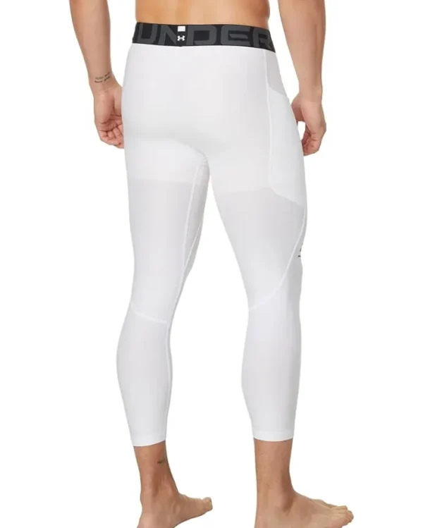 Under Armour Activewear | Pants<Heatgear Armour 3/4 Leggings Black/Pitch Gray