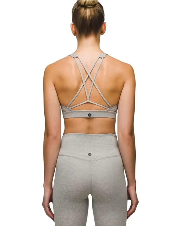 Prana Plus Size<Heavana Every Day Bra Heather Grey