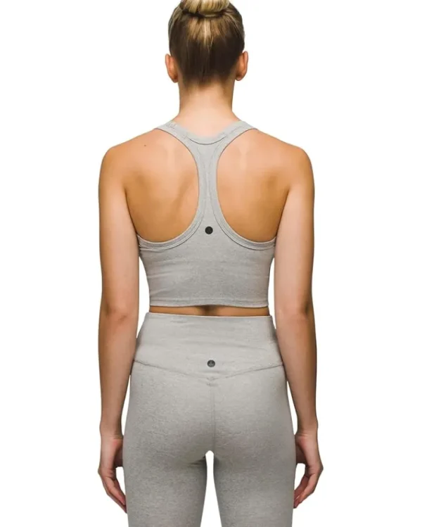 Prana Plus Size<Heavana Racerback Bralette Black Heather