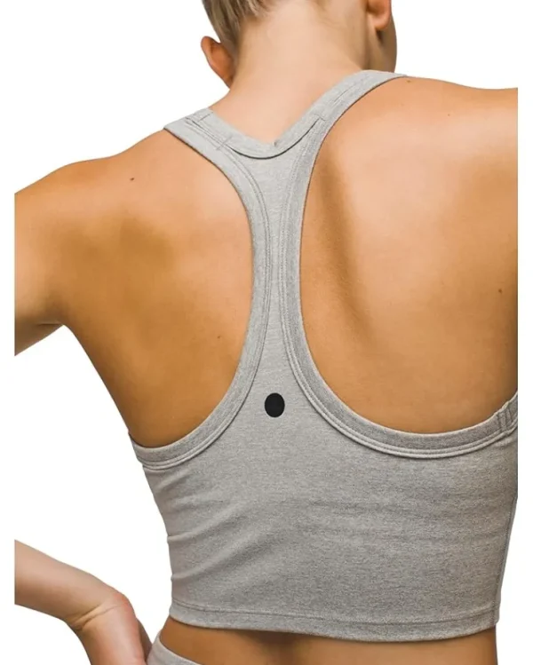 Prana Plus Size<Heavana Racerback Bralette Black Heather