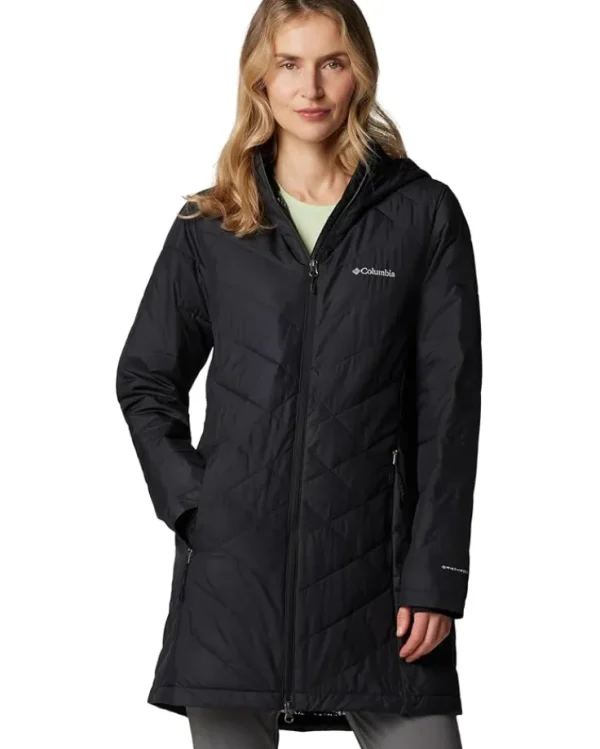 Columbia Plus Size | Coats & Outerwear<Heavenly™ Long Hooded Jacket Black