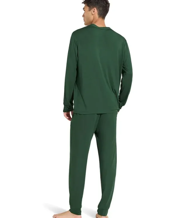 Eberjey Sleepwear<Henry - The Long PJ Set Agave