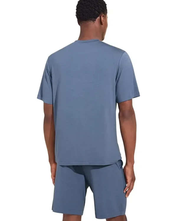 Eberjey Sleepwear<Henry - The Short PJ Set Black