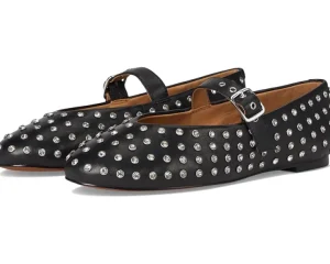 Madewell Flats<Hera Grommet Mary Jane Flat - Bezel Crys True Black