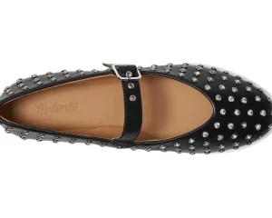 Madewell Flats<Hera Grommet Mary Jane Flat - Bezel Crys True Black