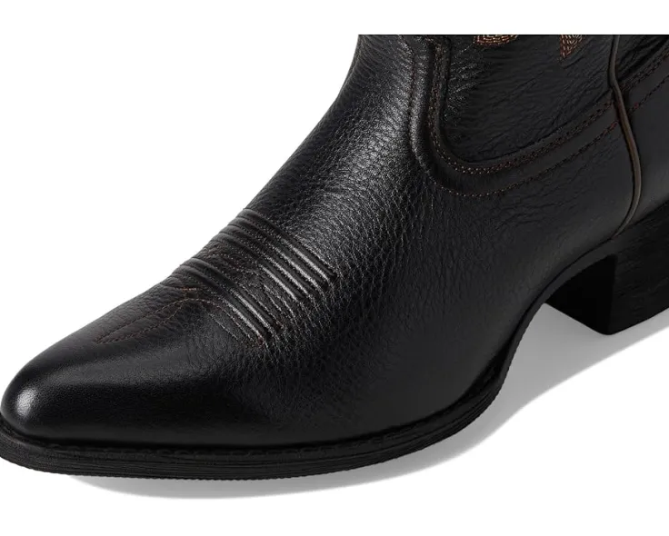 heritage_j_toe_stretchfit_5.webp Ariat Cowboy Boots<Heritage J Toe Stretchfit Western Boots Black Deertan