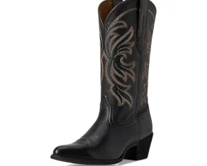Ariat Cowboy Boots<Heritage J Toe Stretchfit Western Boots Black Deertan