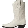 Ariat Cowboy Boots<Heritage R Toe Stretch Fit Distressed Ivory