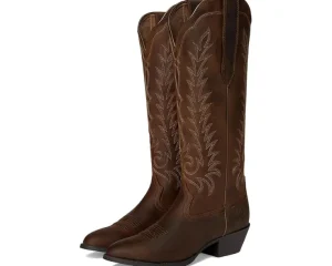 Ariat Cowboy Boots<Heritage R Toe Tall Stretchfit Western Boots Black Deertan