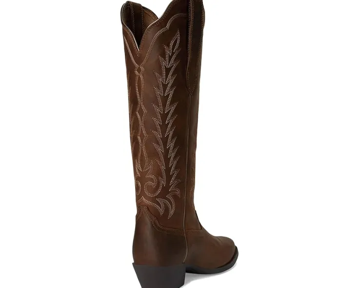 heritage_r_toe_tall_stret_4.webp Ariat Cowboy Boots<Heritage R Toe Tall Stretchfit Western Boots Black Deertan