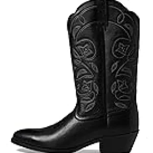 Ariat Cowboy Boots<Heritage Western R-toe Black Deertan