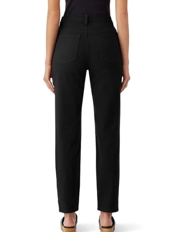 Eileen Fisher Jeans & Denim<High Waisted Slim Full Length Jeans Black 1
