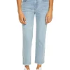 Levi's® Kids Jeans<High-Rise Ankle Straight (Big Kids) Bauhaus Blues