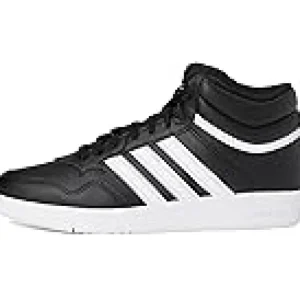 adidas Kids Sneakers | Sneakers<Hoops 4.0 Mid Top Basketball Shoes (Big Kid) Black/White/Black