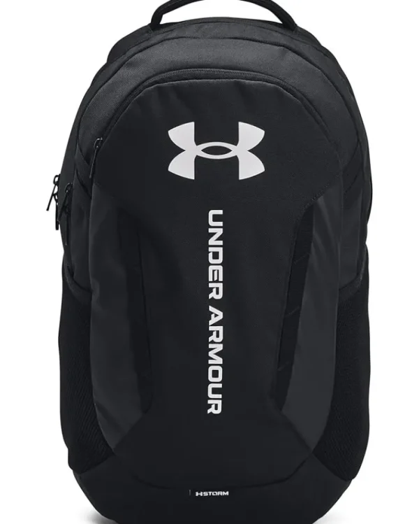 Under Armour Bags | Backpacks<Hustle 6.0 Backpack Black Full Heather/Black/Metallic Gold