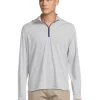 johnnie-O Hoodies & Sweatshirts<Hybrid Hoodie Heather Twilight