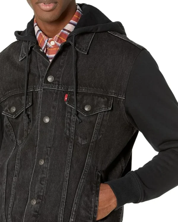 Levi's® Mens Coats & Outerwear<Hybrid Hoodie V Trucker Built To Last