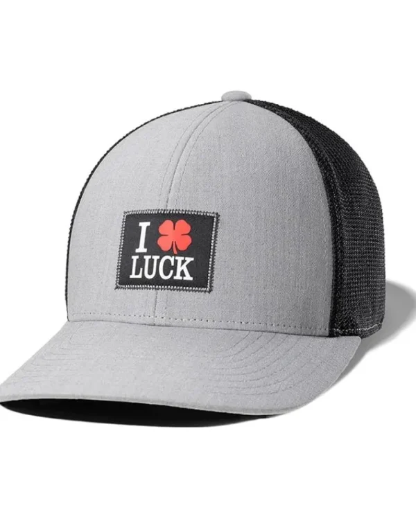 Black Clover Hats | Hats<I Love Luck Hat Grey