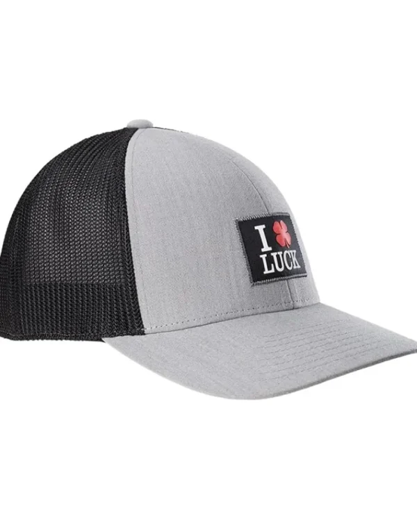 Black Clover Hats | Hats<I Love Luck Hat Grey