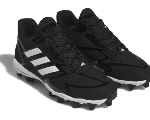adidas Sneakers & Athletic<Icon 8 Mid Baseball/Softball Cleats Core Black/Footwear White/Footwear White