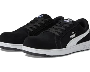 PUMA Safety Safety Shoes | Composite Toe<Iconic Suede Low ASTM EH Black/White