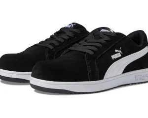 PUMA Safety Work & Safety Sneakers | Work Shoes<Iconic Suede Low ASTM EH Black/White