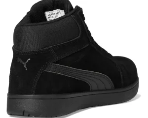 PUMA Safety Work & Duty Boots<Iconic Suede Mid EH Black/Black/Black
