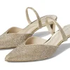 Anne Klein Mules<Idina-C Gold Crystal