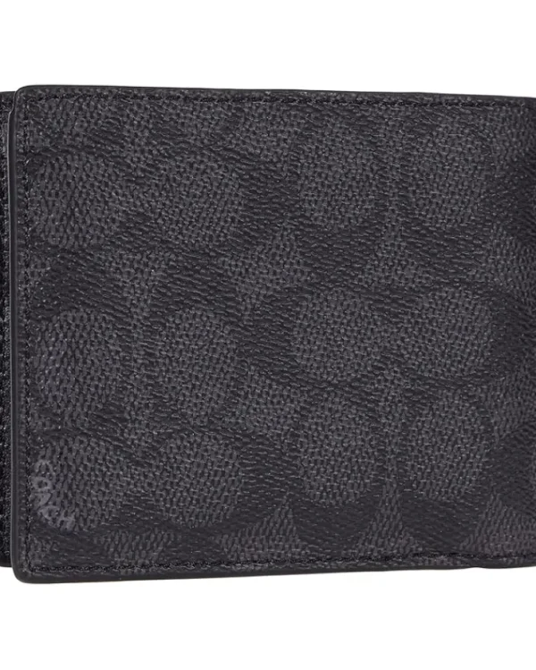 COACH Wallets | Bags<3-in-1 in Signature Charcoal/Black