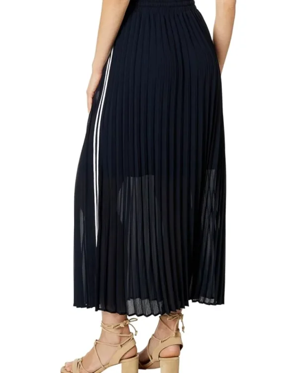 Elliott Lauren Skirts<In The Fold - Pleated Skirt Navy