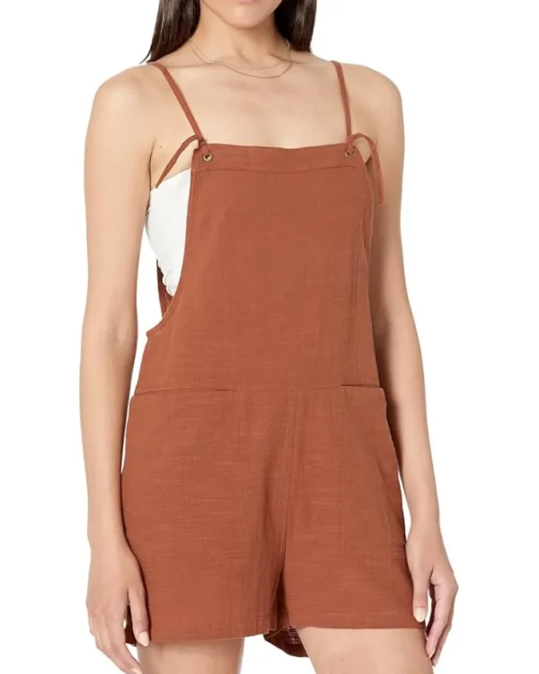 L*Space Jumpsuits & Rompers<Indy Romper Coffee