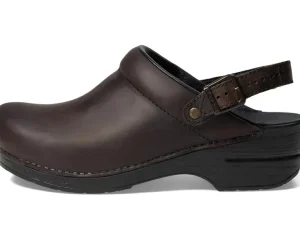 Dansko Mules<Ingrid Antique Brown/Black Outsole