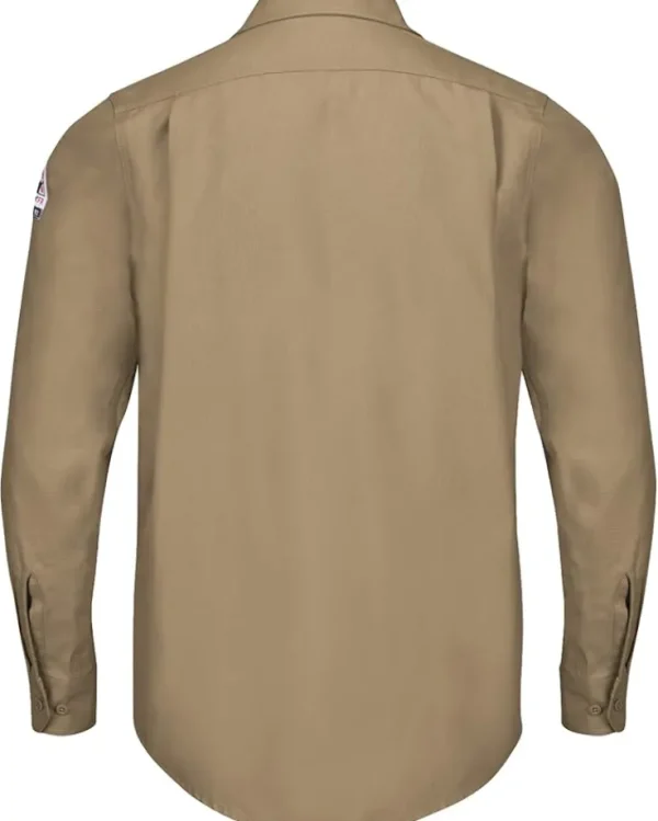 Bulwark FR Work & Duty Apparel | Shirts & Tops<iQ Series® Endurance Collection FR Work Shirt Khaki