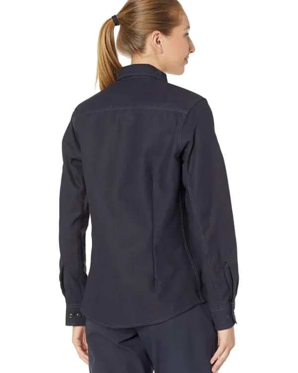 Bulwark FR Work & Duty Apparel<iQ Series® Endurance Collection FR Long Sleeve Shirt Navy