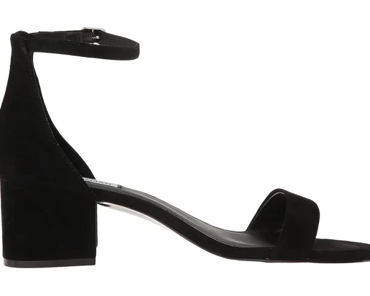 irenee_sandal_5.webp Steve Madden Heels<Irenee Sandal Black Suede