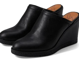 ZODIAC Clogs<Isa-Wedge Black Synthetic
