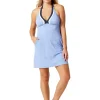 Tommy Bahama Swimwear & Cover Ups<Island Cays Color-Block Halter Spa Blue Monday Heather