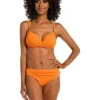 La Blanca Swimwear & Cover Ups<Island Goddess Draped Wrap Bralette Tangerine