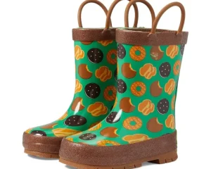 Western Chief Kids Boots<It's Raining Cookies Rain Boot (Toddler/Little Kid/Big Kid) Green