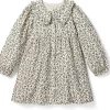 Janie and Jack Dresses<Floral Dress (Toddler/Little Kid/Big Kid) Ivory