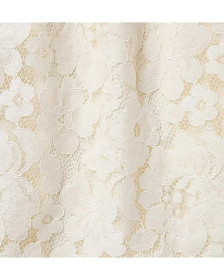 ivory_lace_dress_toddlerl_3.webp Janie and Jack Dresses<Lace Dress (Toddler/Little Kid/Big Kid) Ivory