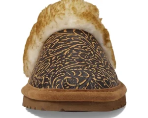 Ariat Slippers<Jackie Exotic-Embossed Tooling Brown