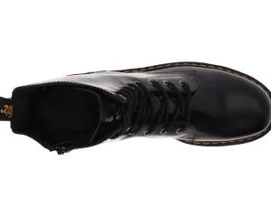 Dr. Martens Adaptive<Jadon Smooth Leather Platform Boots Black Polished Smooth