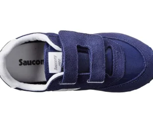 Saucony Kids Adaptive | Sneakers<Jazz Hook & Loop Sneaker (Toddler/Little Kid) Cobalt Blue
