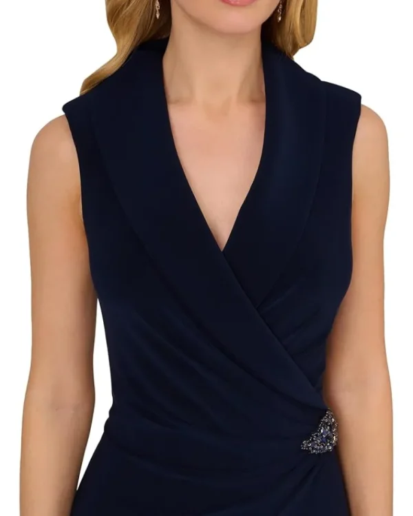 Adrianna Papell Jumpsuits & Rompers<Jersey Jumpsuit Midnight